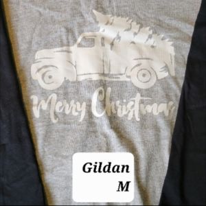 2/$25 Christmas T Gildan handmade